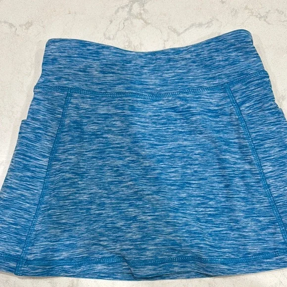 Hanna Andersson Blue Athletic Skort Moisture-Wicking A-Line - Picture 3 of 4